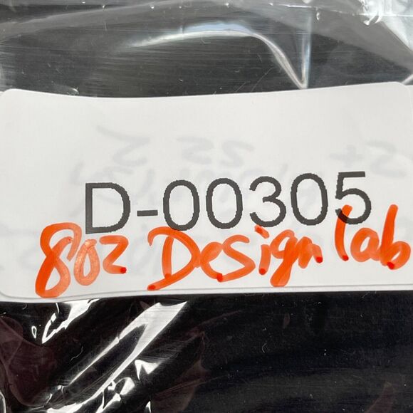 Design Lab Shorts Medium Black Faux Suede Laser Cut Scalloped Hem Lord & Taylor - Picture 15 of 16